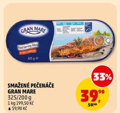 SMAŽENÉ PEČENÁČE GRAN MARE, 325 g