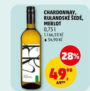 CHARDONNAY, 0,75 l