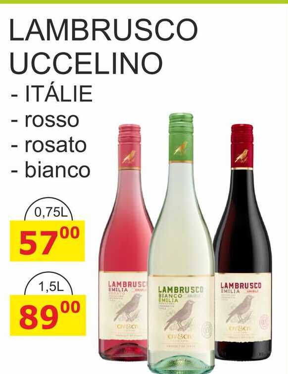 LAMBRUSCO UCCELINO 1,5L