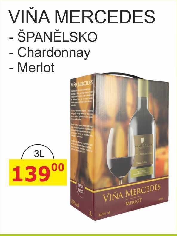 VIŇA MERCEDES 3l