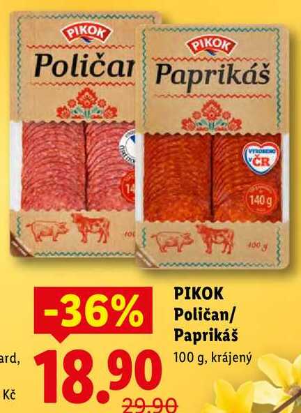 PIKOK Poličan/Paprikáš, 100 g