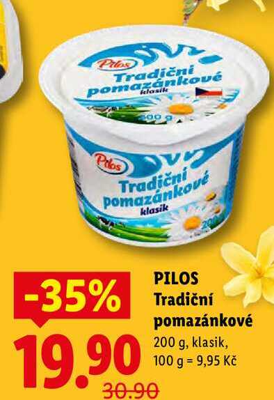 PILOS Tradiční pomazánkové, 200 g