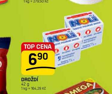 DROŽDÍ 42 g