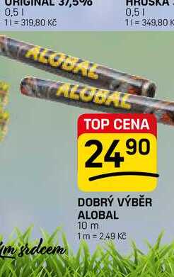 DOBRÝ VÝBĚR ALOBAL 10 m 