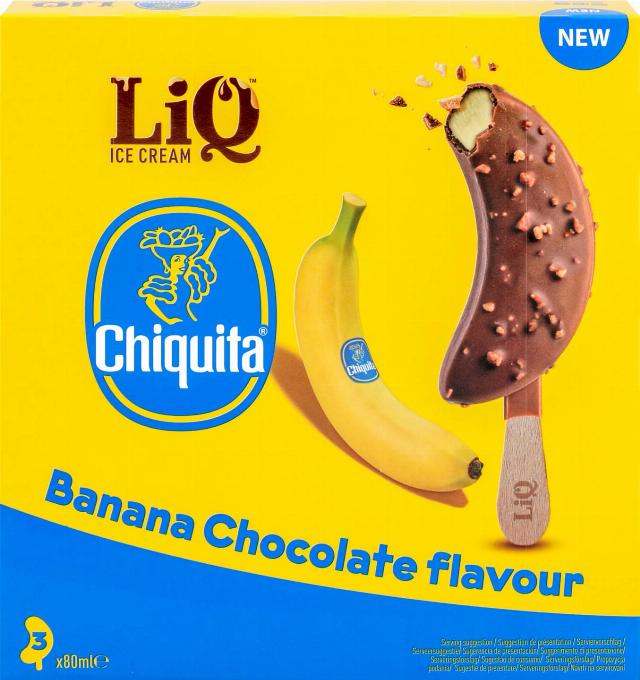 LiQ Chiquita Banánová zmrzlina