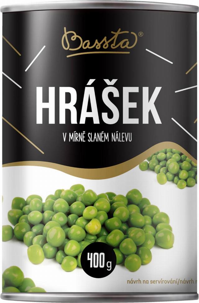 Bassta Hrášek ve slaném nálevu