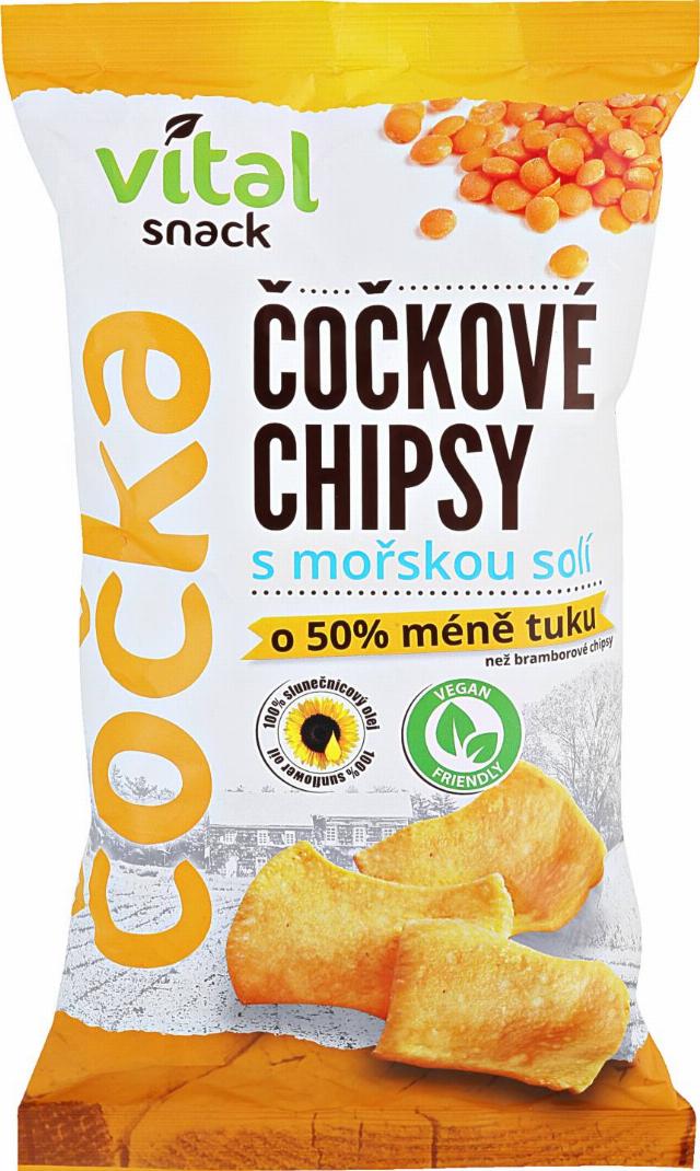Vital Snack Luštěninové chipsy