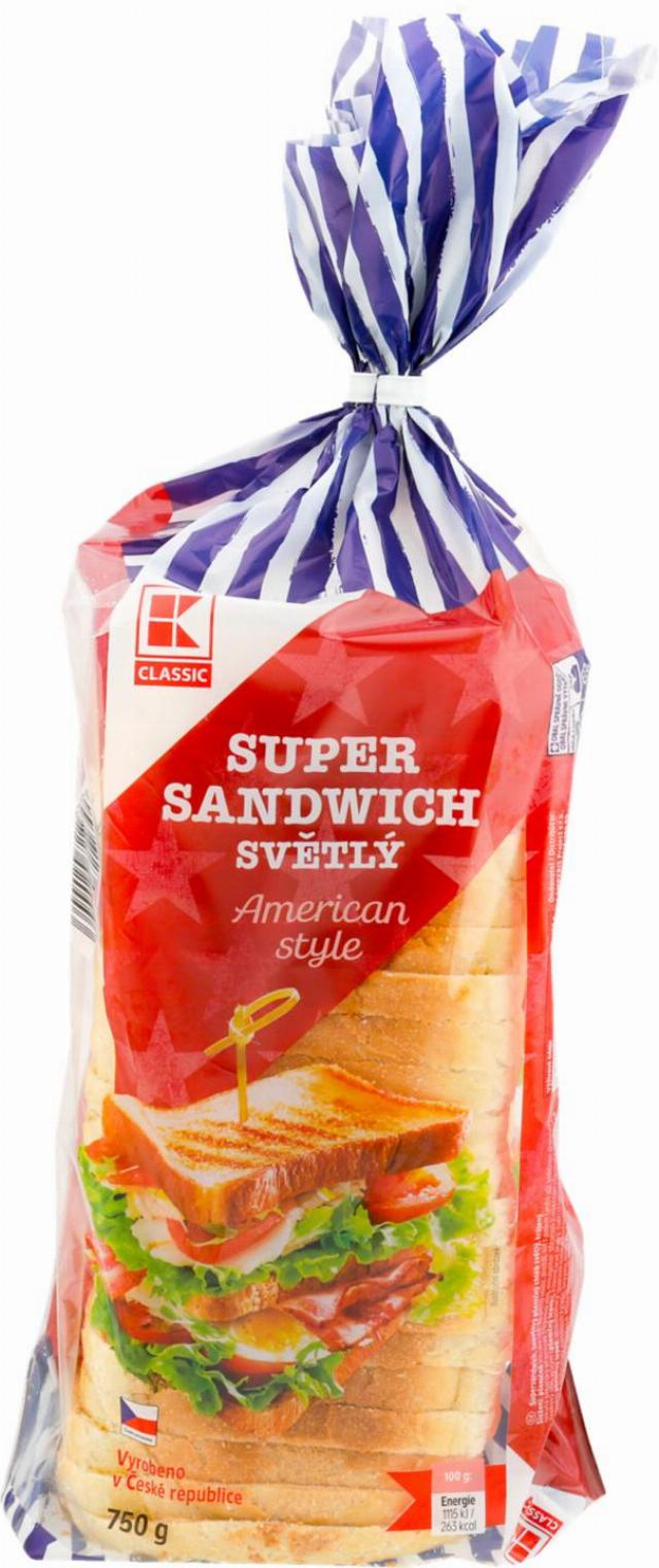 K-Classic Super Sandwich světlý