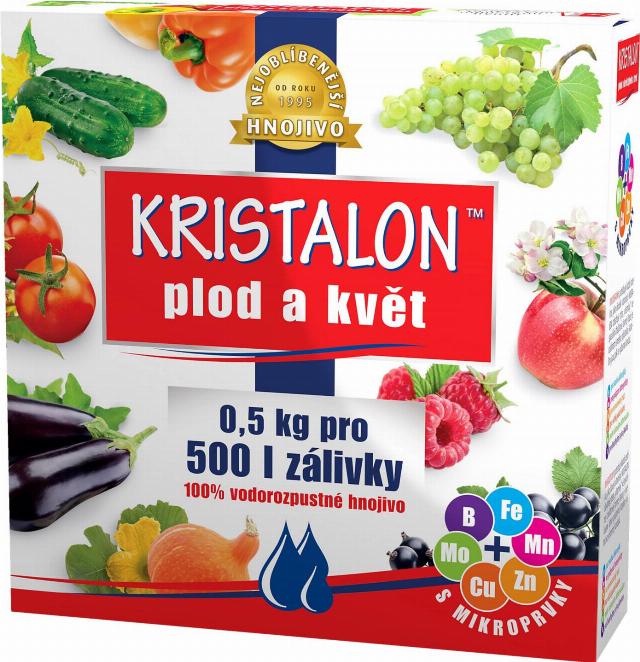 Kristalon Plod a květ hmotnost: 500 g
