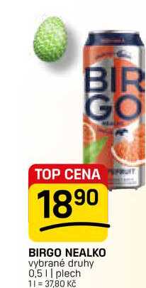 BIRGO NEALKO vybrané druhy 0,5 || plech