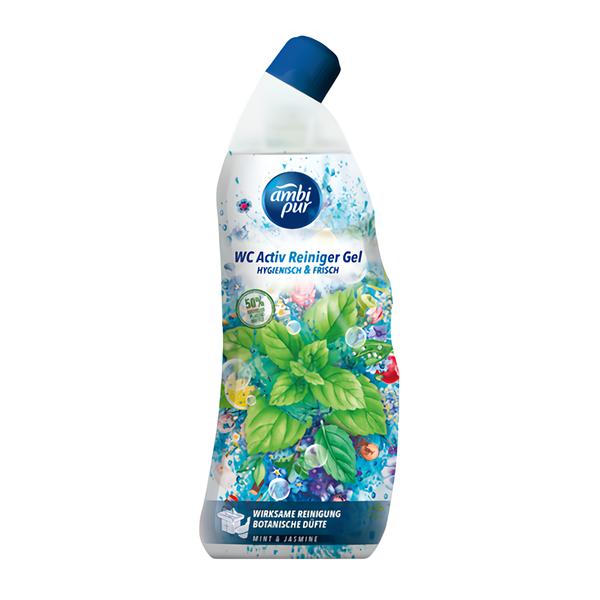 Ambi Pur WC Active gel Máta & Jasmín
