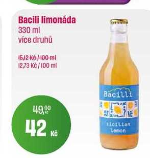 Bacili limonáda 330 ml