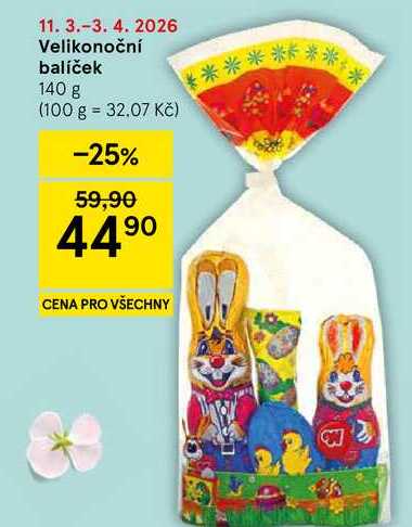 Velikonoční balíček, 140 g  