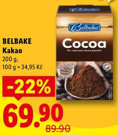 BELBAKE Kakao, 200 g