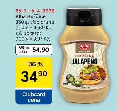 Alba Hořčice, 350 g