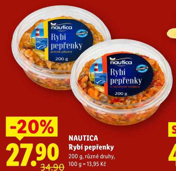 NAUTICA Rybí pepřenky, 200 g