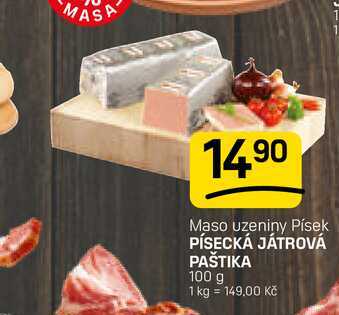 PÍSECKÁ JÁTROVÁ PAŠTIKA 100 g 