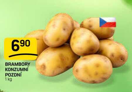 BRAMBORY KONZUMNÍ POZDNÍ 1 kg 
