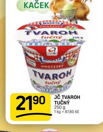 JČ TVAROH TUČNÝ 250 g 