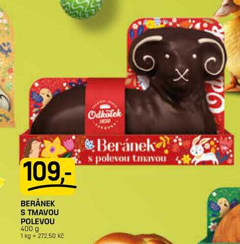BERÁNEK S TMAVOU POLEVOU 400 g