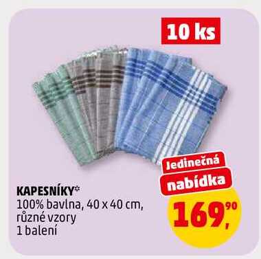 KAPESNÍKY, 10 ks 