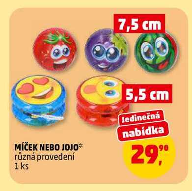 MÍČEK NEBO JOJO, 1 ks 