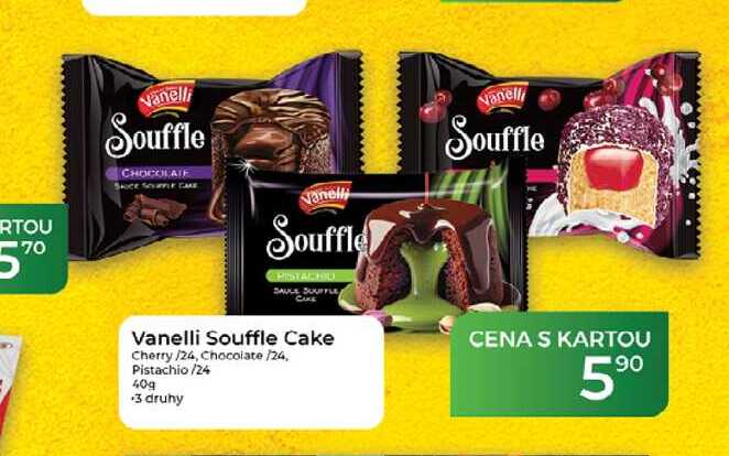 Vanelli Souffle Cake 40g