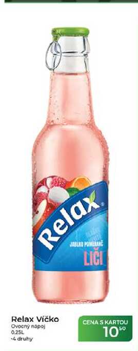 Relax Víčko Ovocný nápoj 0,25l