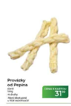 Provázky od Pepína slané 100g