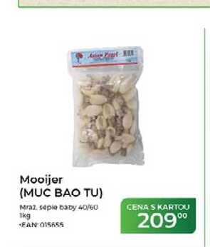 Mooijer (MỤC BAO TU) Mraž. sepie baby 40/60 1kg