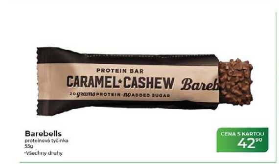 Barebells proteinová tyčinka 55g