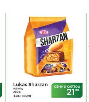 Lukas Sharzan tyčinky 200g