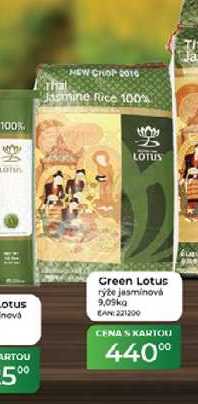 Green Lotus rýže jasmínová 9,09 kg