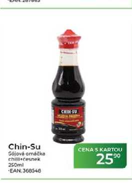 Chin-Su Sójová omáčka chilli 250ml