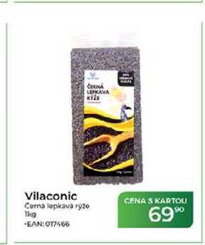 Vilaconic černá lepkavá rýže 1kg
