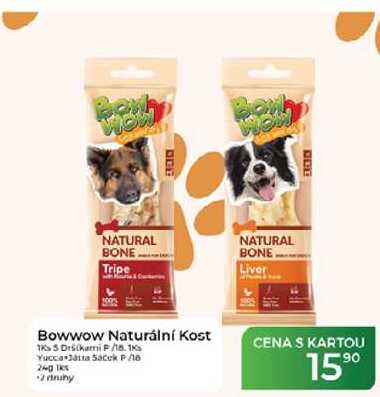 Bowwow Naturální Kost