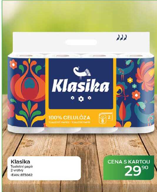 Klasika Toaletní papír 2 vrstvý