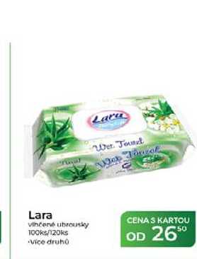 Lara vlhčené ubrousky 100ks