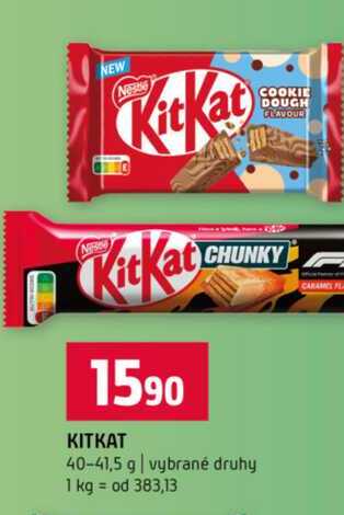 KITKAT CHUNKY 40-41,5 g vybrané druhy 