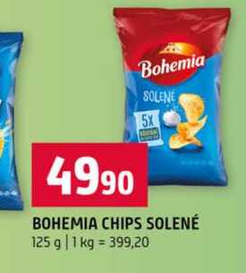 BOHEMIA CHIPS SOLENÉ 125 g