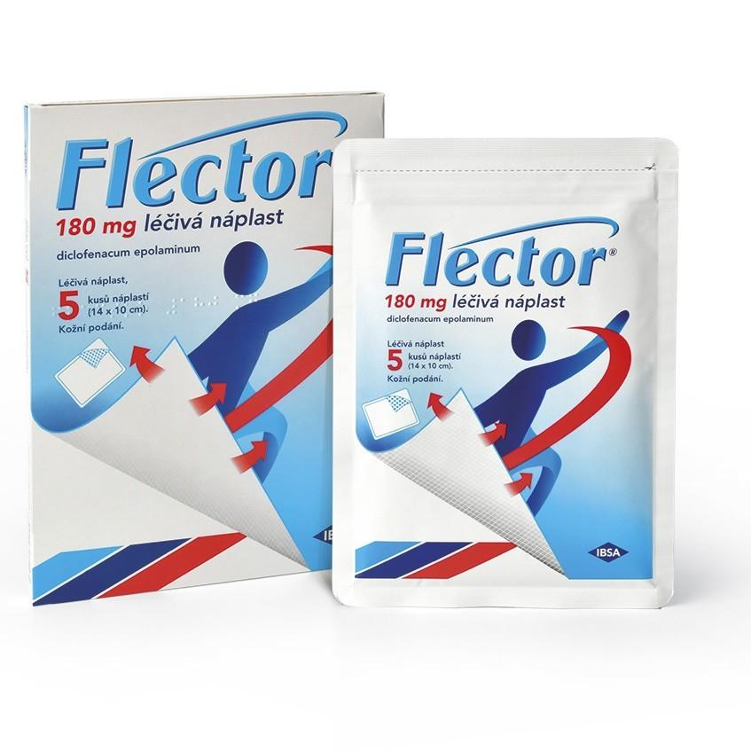 Flector 180mg léčivé náplasti 5ks