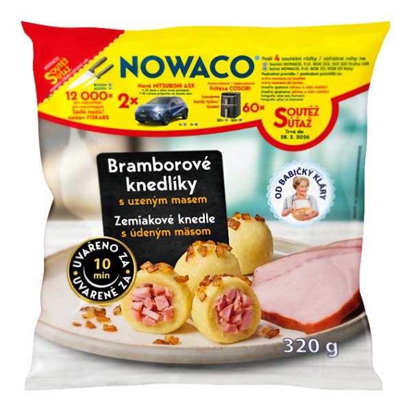 Nowaco Bramborové knedlíky s uzeným masem
