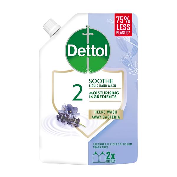 Dettol Tekuté mýdlo Náhradní náplň Uklidňující levandule 500 ml