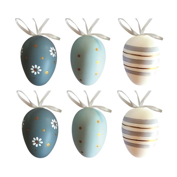 Anděl Přerov Vajíčka plastová na zavěšení, 6 cm