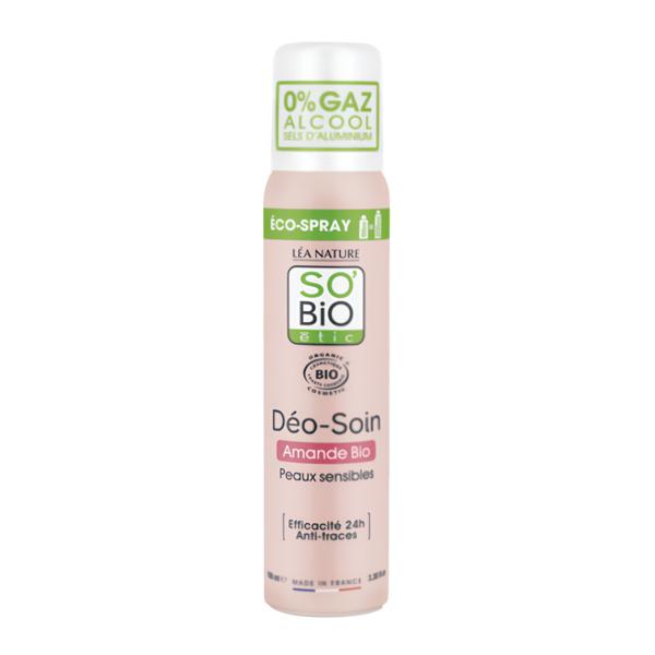 SO’BiO étic Deodorant přírodní Eco Spray 24h — mandle BIO