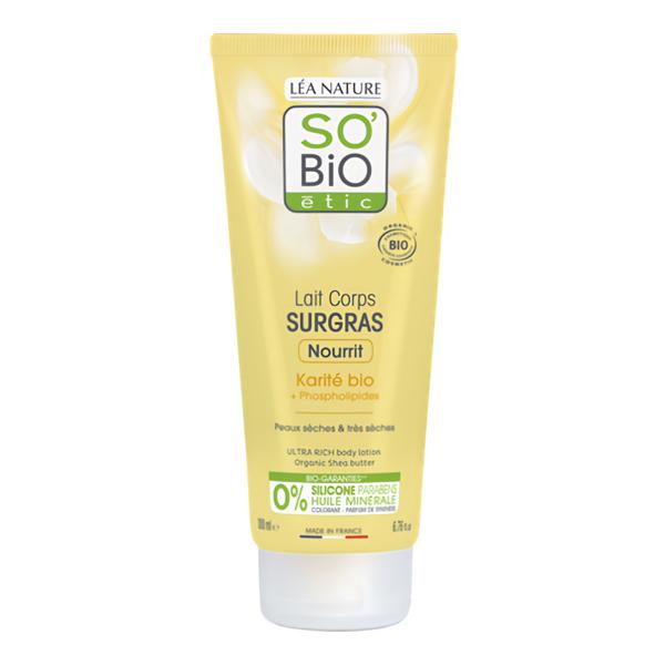 SO’BiO étic Mléko tělové ultra výživné s karité BIO