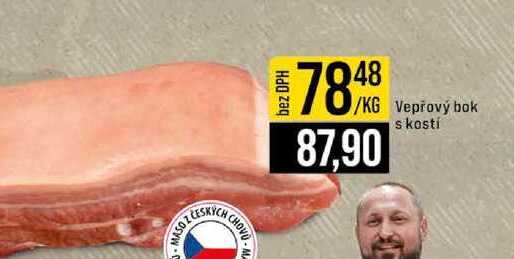 Venpiový bok s kostí 1kg