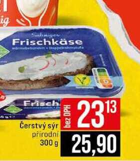 Čerstvý sýr přírodní 300 g 