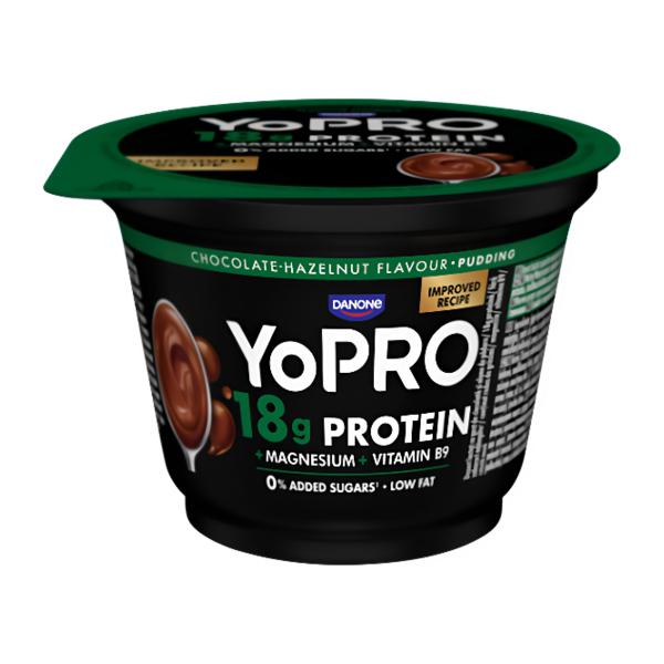 YoPRO Proteinový  puding s čokoládovo-lískooříškovou příchutí