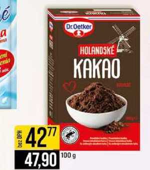 Holandské kakao 100g